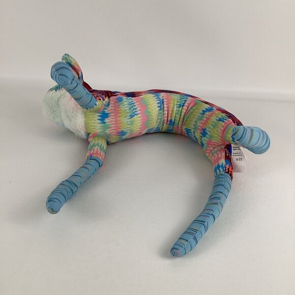 Meow Wolf Bearret 14" Plush Poseable Stuffed Animal Toy Multicolor Souvenir - Picture 7 of 7